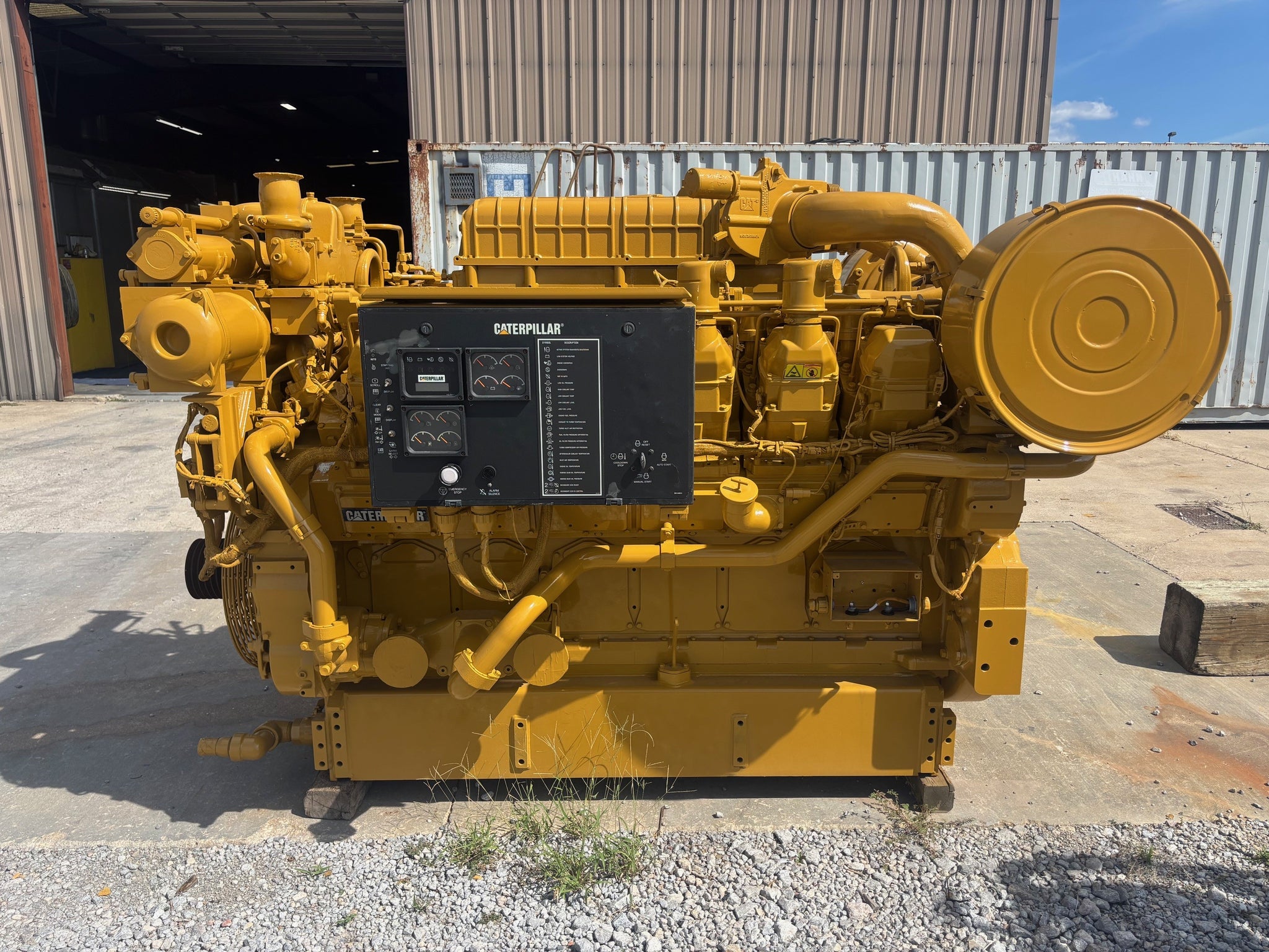 1101KW  CATERPILLAR D3512B USED TESTED RUNNER